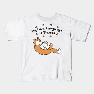 My Love Language Is Treats Kids T-Shirt